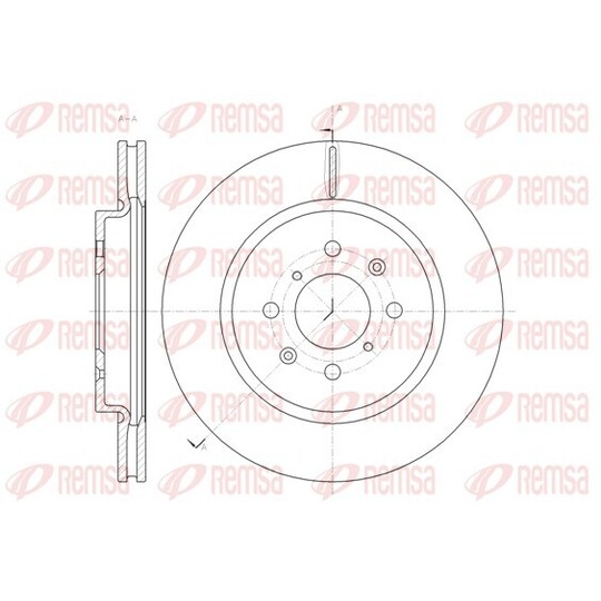 61482.10 - Brake Disc 