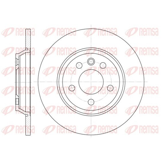 6659.00 - Brake Disc 