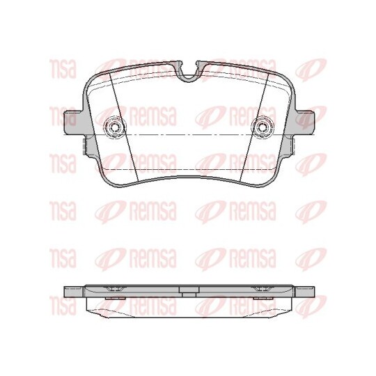 1668.10 - Brake Pad Set, disc brake 