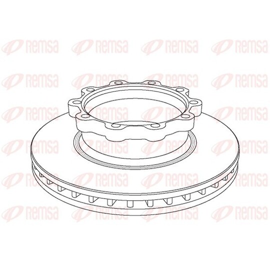 NCA1047.20 - Brake Disc 