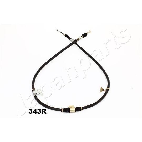 BC-343R - Cable, parking brake 