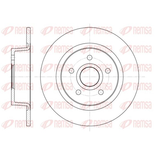 6863.00 - Brake Disc 