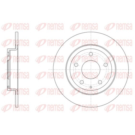 61519.00 - Brake Disc 