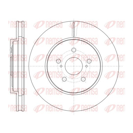 61136.10 - Brake Disc 