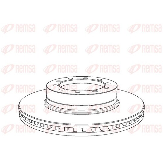 NCA1071.20 - Brake Disc 