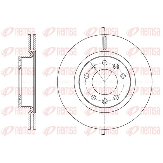 61584.10 - Brake Disc 