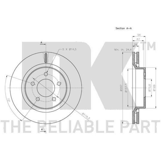 319325 - Brake Disc 