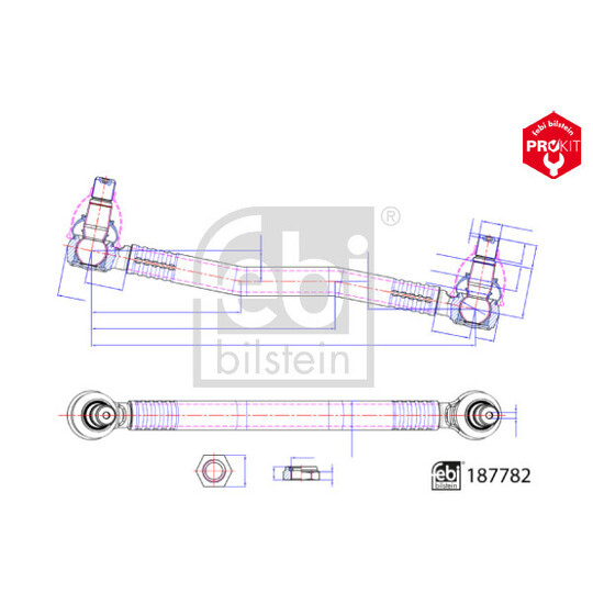 187782 - Centre Rod Assembly 