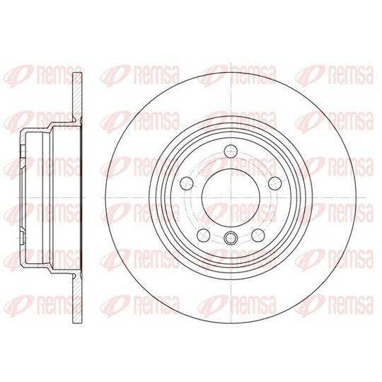 6632.00 - Brake Disc 