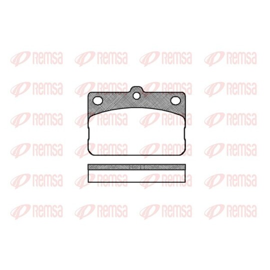 0092.00 - Brake Pad Set, disc brake 