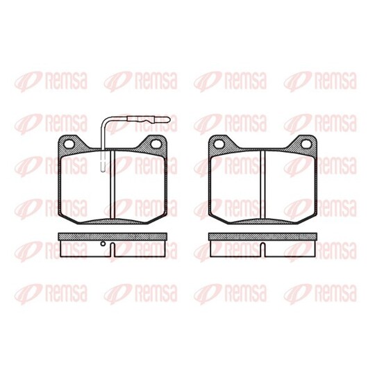 0045.32 - Brake Pad Set, disc brake 