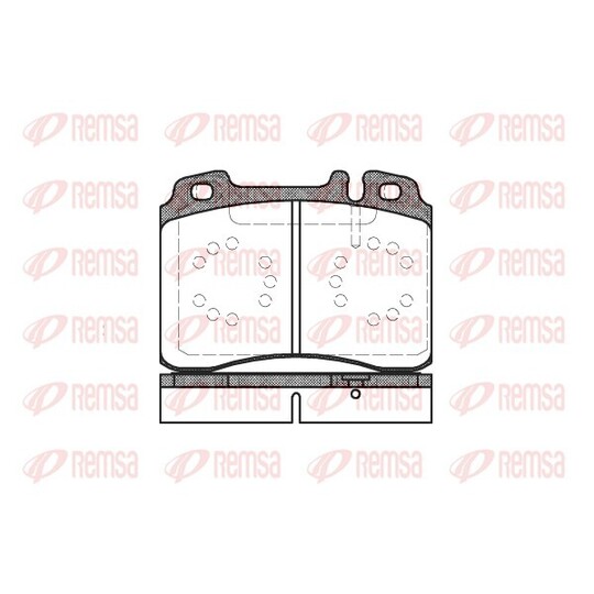 0379.20 - Brake Pad Set, disc brake 