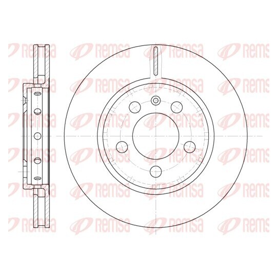 6646.10 - Brake Disc 