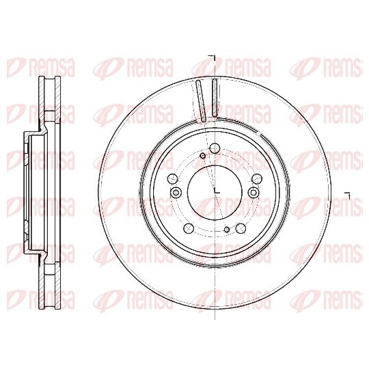 61129.10 - Brake Disc 