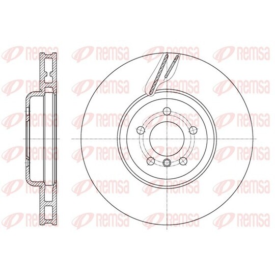 61598.10 - Brake Disc 