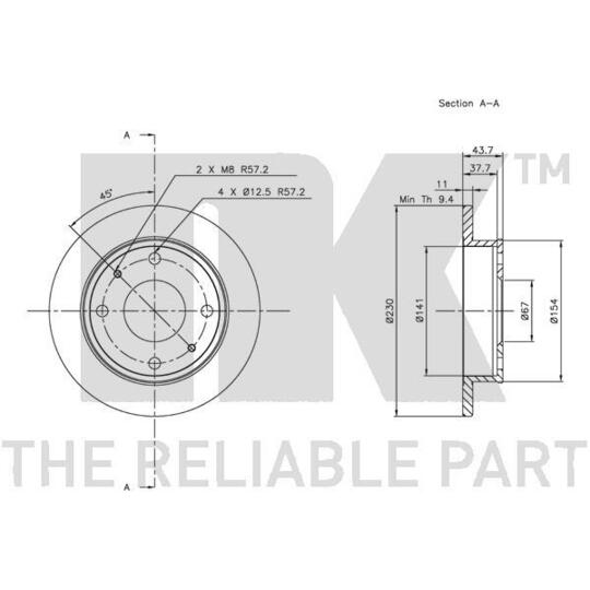 203407 - Brake Disc 