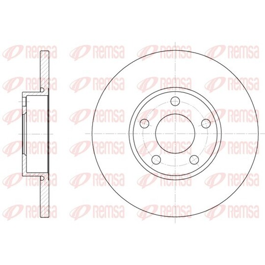 6327.00 - Brake Disc 