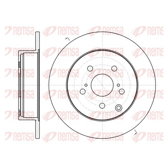 61350.00 - Brake Disc 