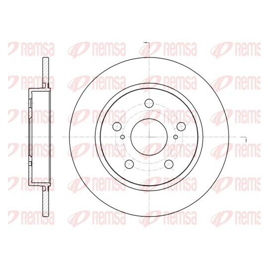 61044.00 - Brake Disc 