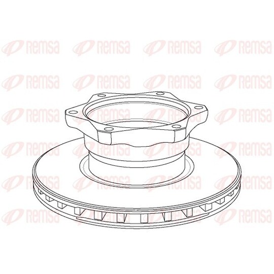 NCA1052.20 - Brake Disc 