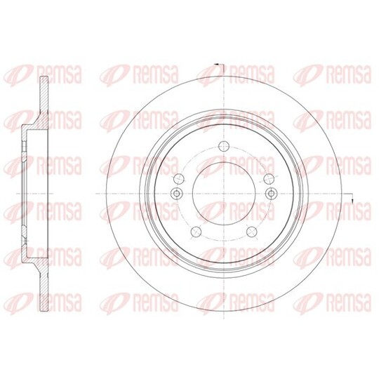 61571.00 - Brake Disc 