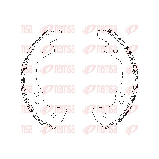 4612.00 - Brake Shoe 