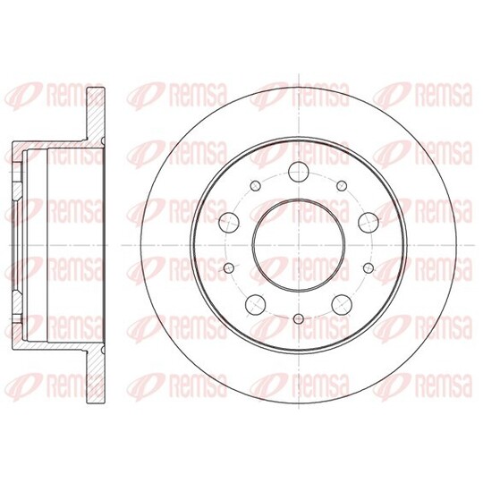 6741.00 - Brake Disc 