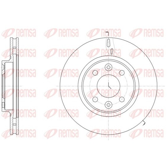 61535.10 - Brake Disc 