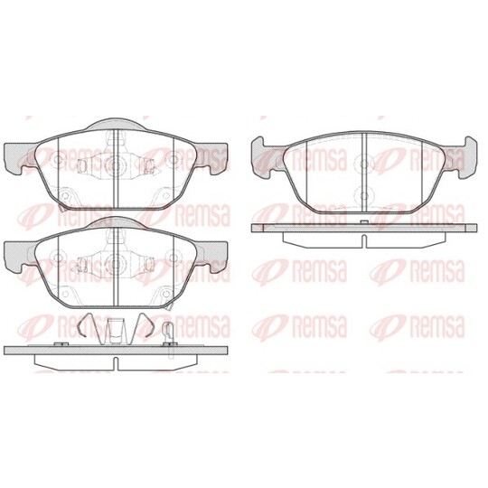 1552.02 - Brake Pad Set, disc brake 