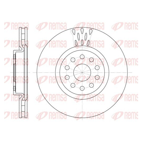 6563.10 - Brake Disc 