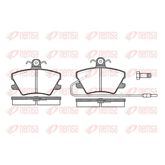 0241.02 - Brake Pad Set, disc brake 