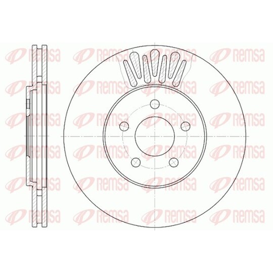 61361.10 - Brake Disc 