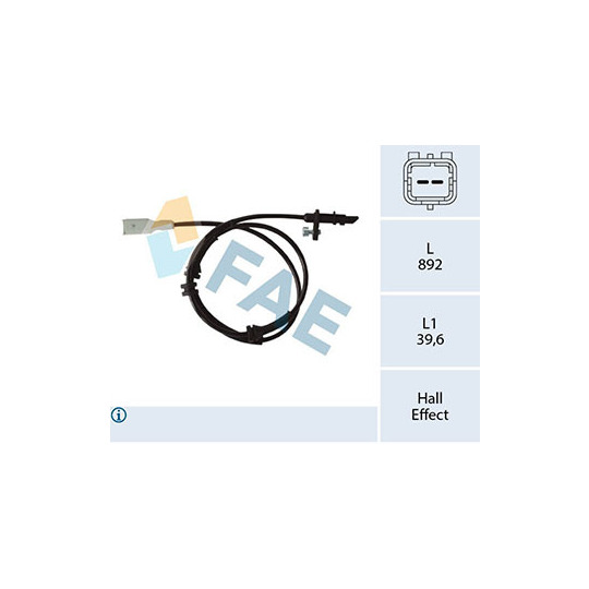 78321 - Sensor, wheel speed 