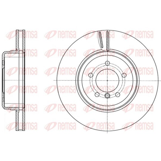 61491.10 - Brake Disc 