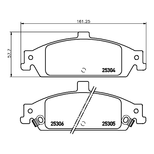 8DB 355 020-911 - Brake Pad Set, disc brake 