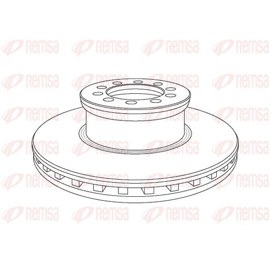 NCA1053.20 - Brake Disc 