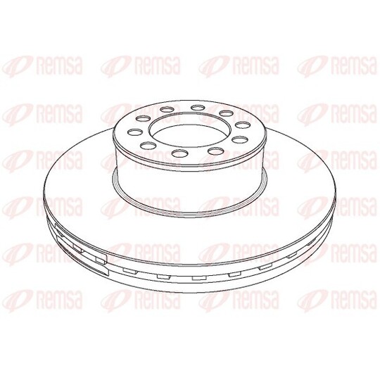 NCA1173.20 - Brake Disc 