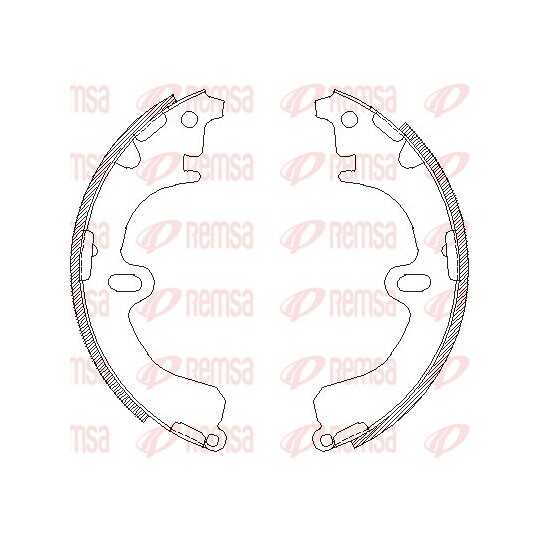 4380.01 - Brake Shoe 