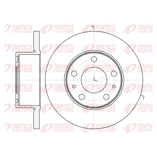 61008.00 - Brake Disc 