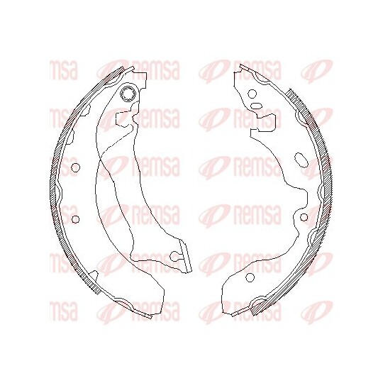 4042.00 - Brake Shoe 