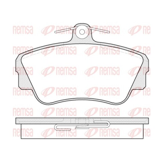 0309.00 - Brake Pad Set, disc brake 