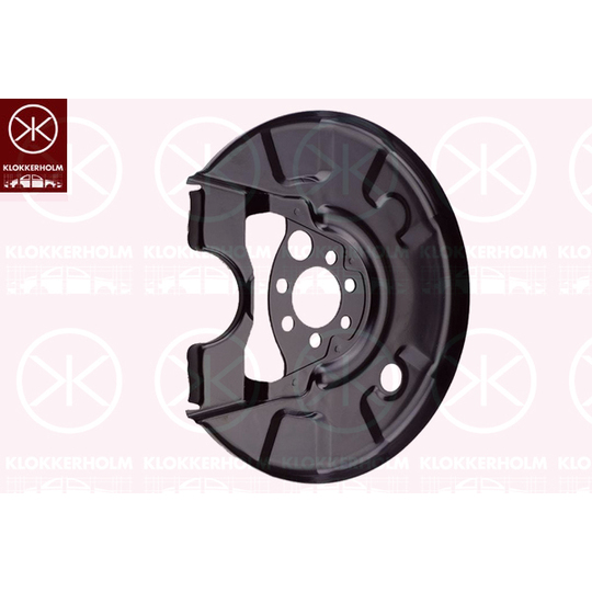 9538878 - Splash Panel, brake disc 