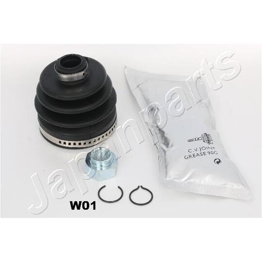 KB-W01 - Bellow Set, drive shaft 