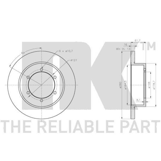 312289 - Brake Disc 