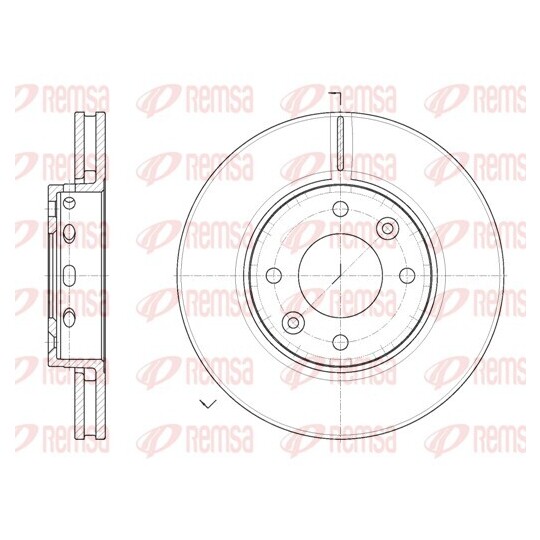 6891.10 - Brake Disc 