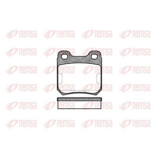 0239.10 - Brake Pad Set, disc brake 