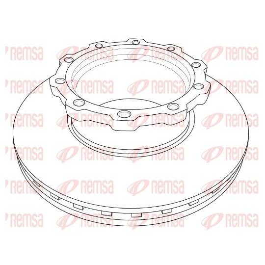 NCA1207.20 - Brake Disc 