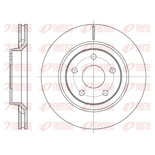 61610.10 - Brake Disc 