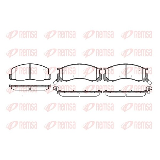 0306.32 - Brake Pad Set, disc brake 