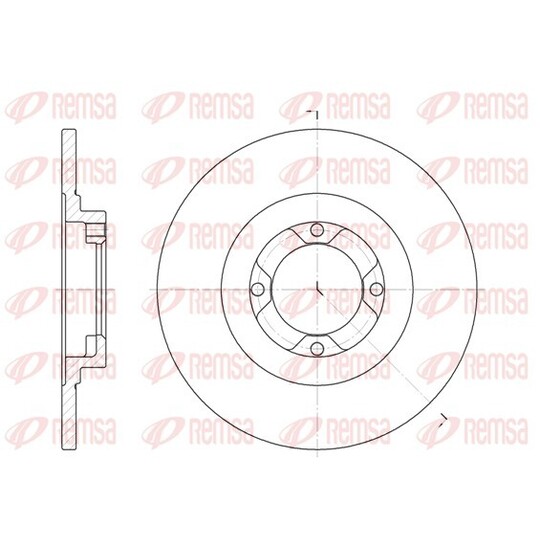 6400.00 - Brake Disc 